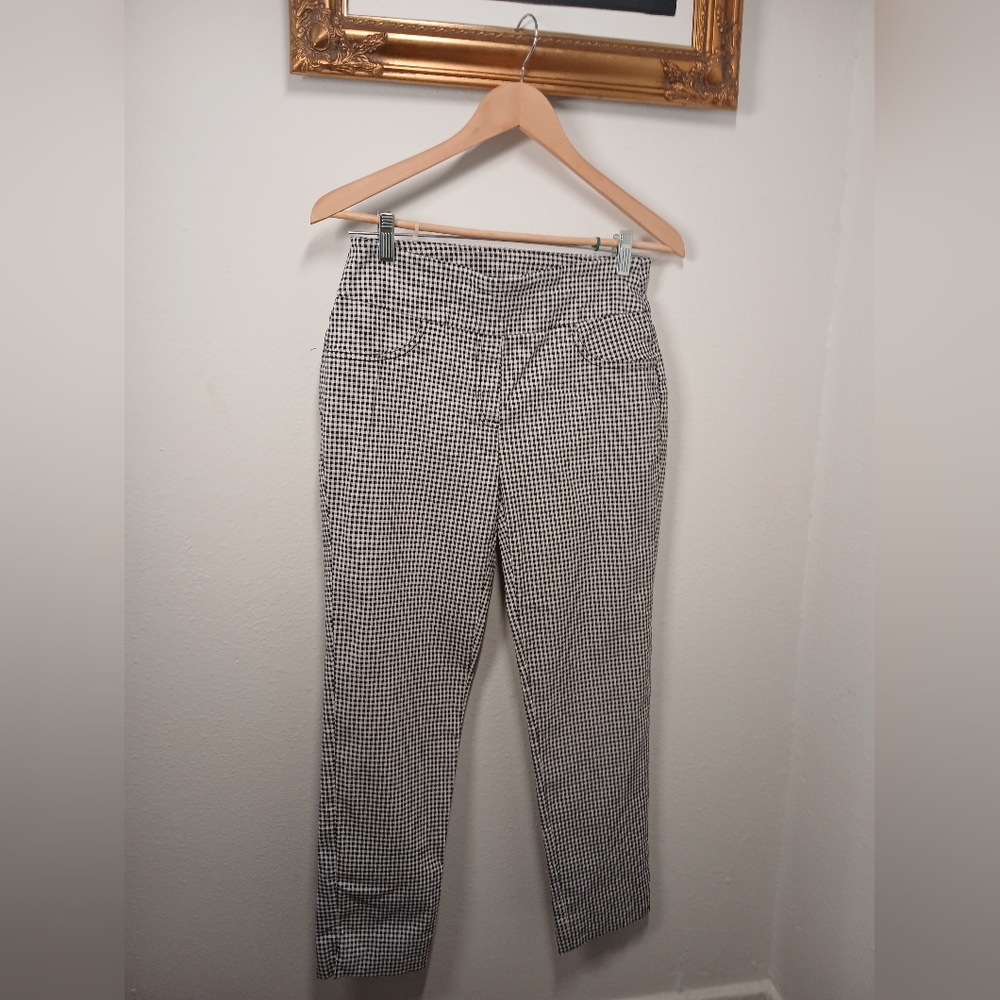 Black and White Checkered Pants